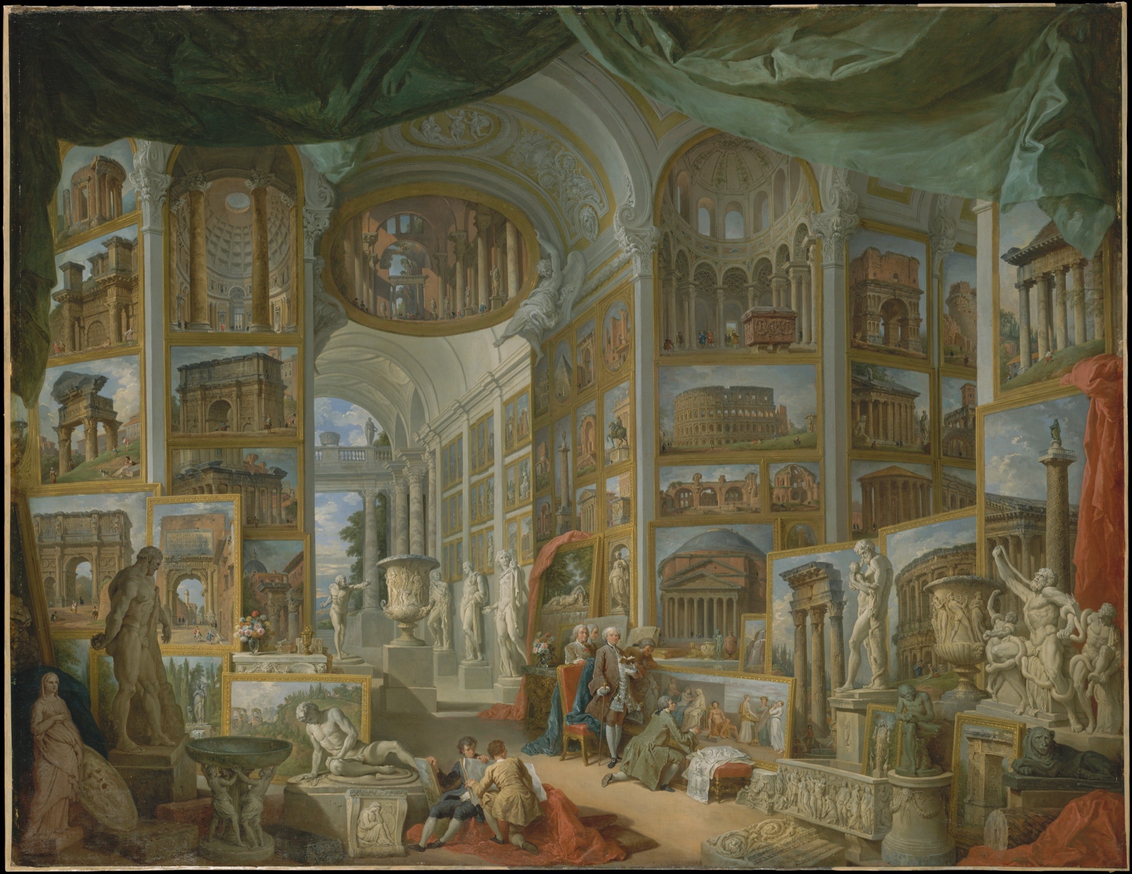 Giovanni Paolo Panini, Ancient Rome (1757).